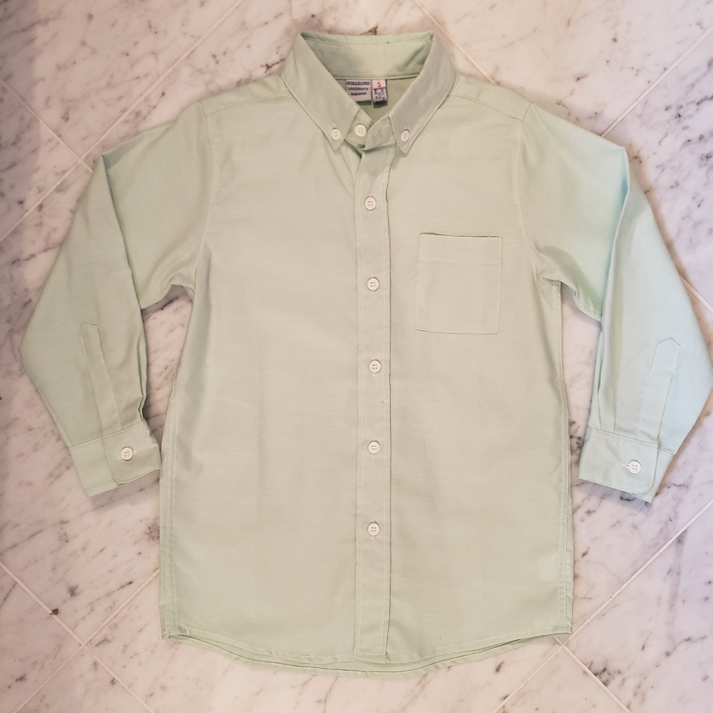 Pollilops Button Down Dress Shirt Size 5